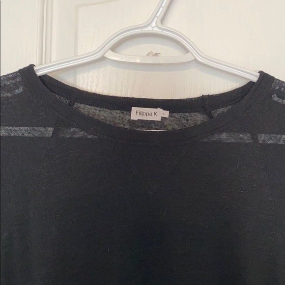 Filipe K linen sweatshirt tee - size small - Picture 3 of 3